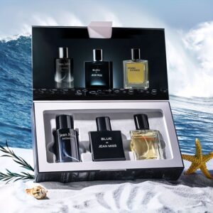 Men's Luxury Perfume Gift Box Set Black