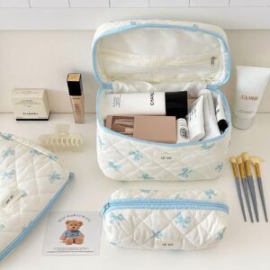 Cosmetic Organizer Travel Case Set White