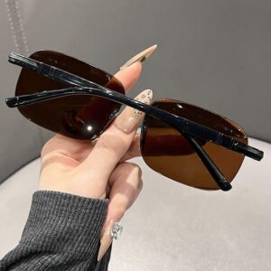 Polarized UV400 Sunglasses Unisex Fashion Brown