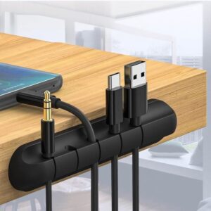 Desk Cable Management Organizer Clip Strip